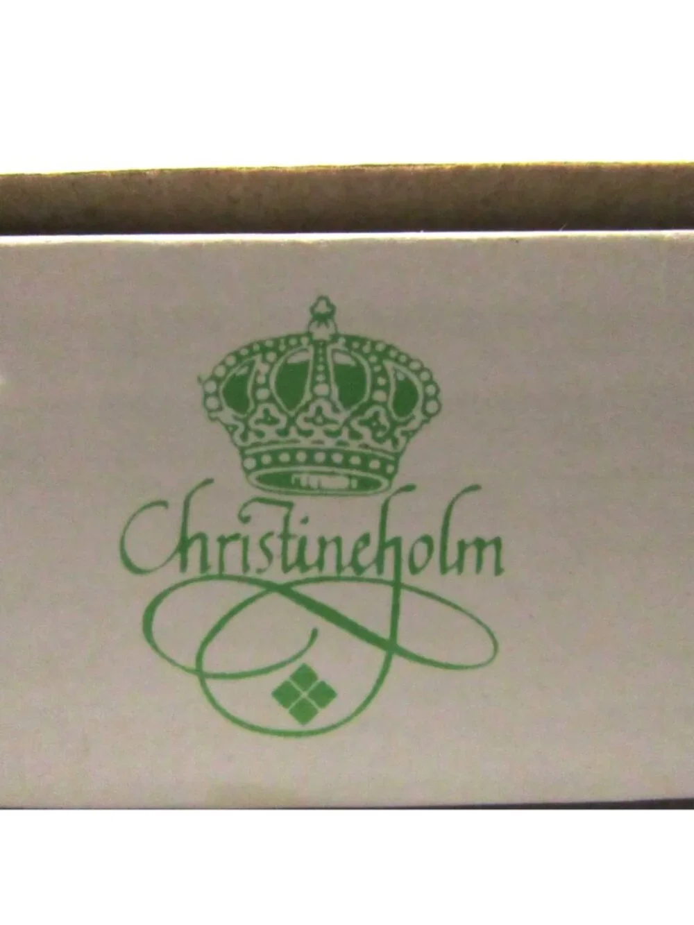 Christineholm Quiche Tart Pie Bakeware Dish White Pink Floral Cottagecore w/ Box